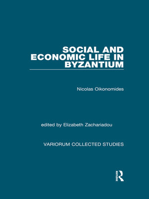 cover image of Social and Economic Life in Byzantium